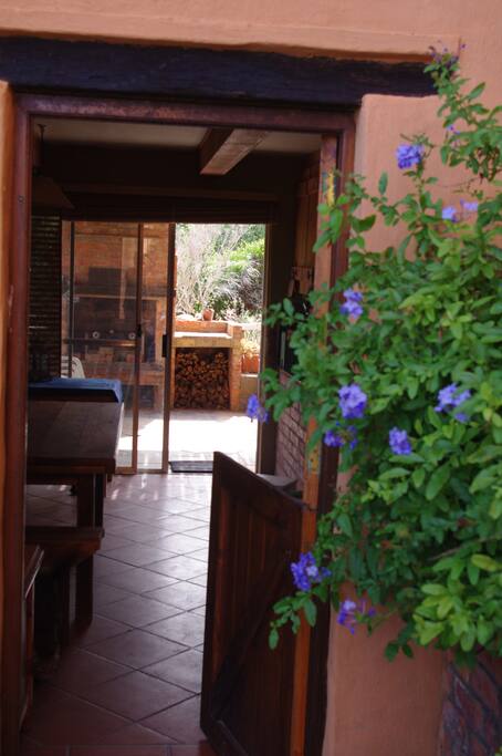 Front door to Braai