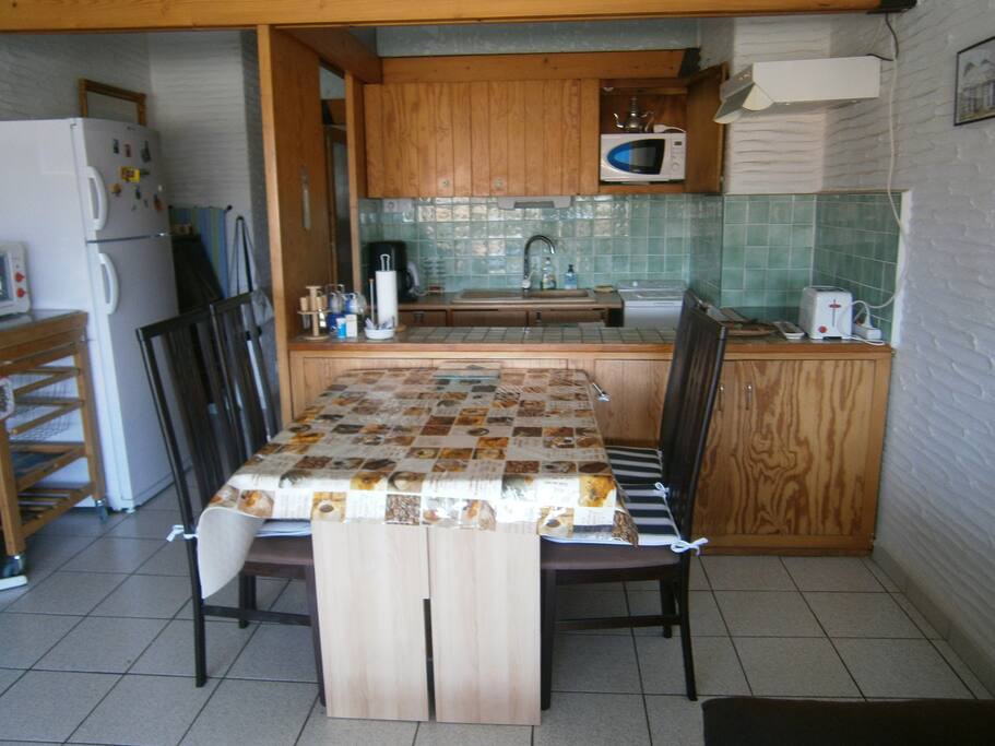 cuisine américaine coin repas