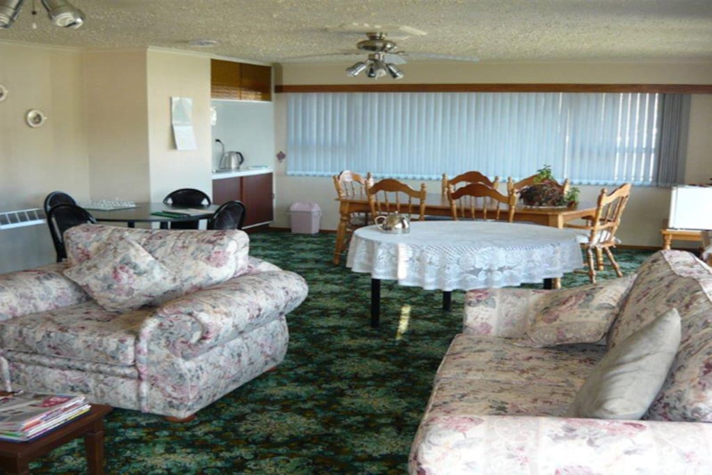 Guest lounge and dining room