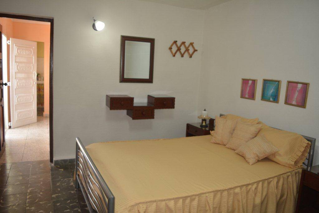 Bedroom with Queen Bed and Twin