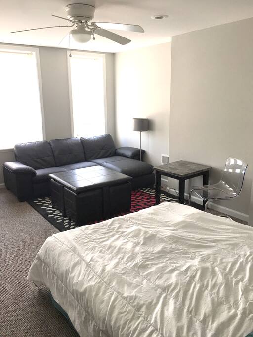 Sectional Sofa in Bedroom