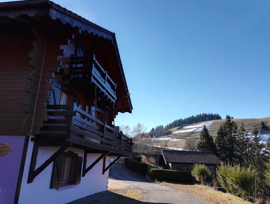 les pistes du Brabant ,station familiale à deux pas du chalet