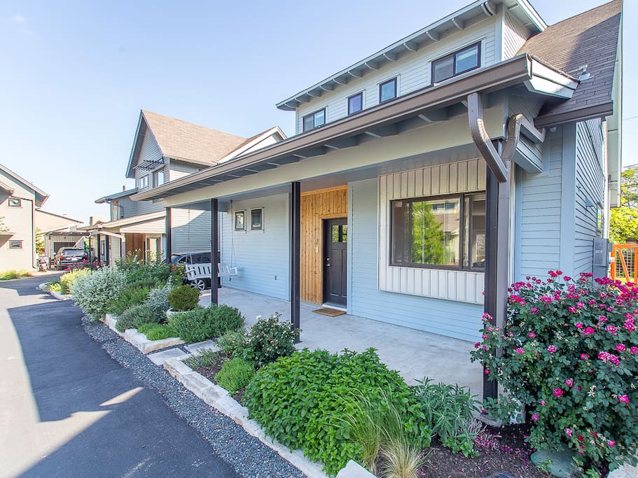 Quietly-nestled enclave.