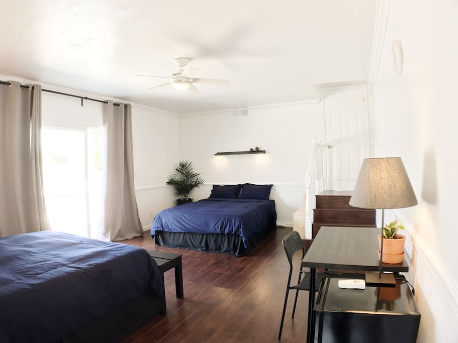 Spacious master bedroom