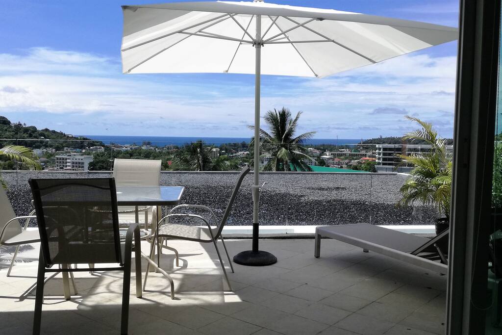 Balcony table and chairs