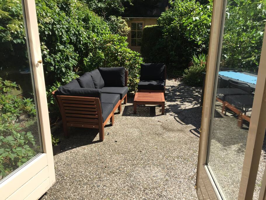 Sunny garden