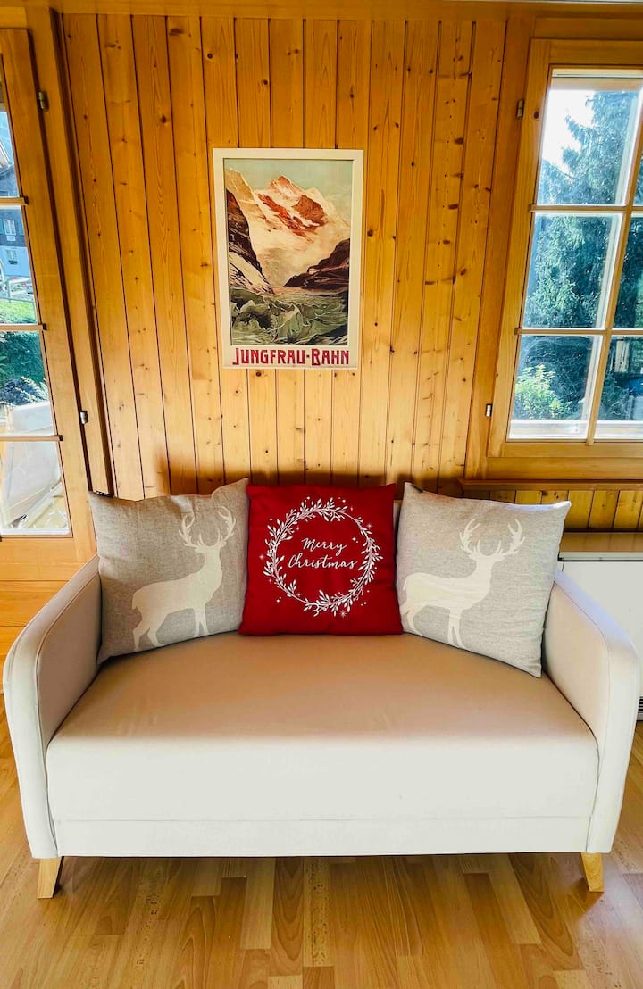 Spacious Apartment With 2 Eiger View Balconies - Grindelwald