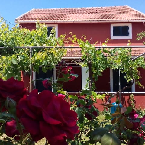 Farm house room! Wooden attic!