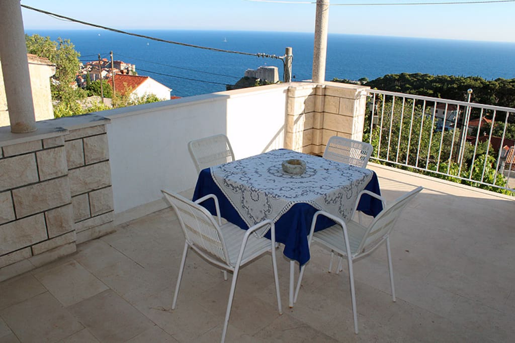 View from the balcony