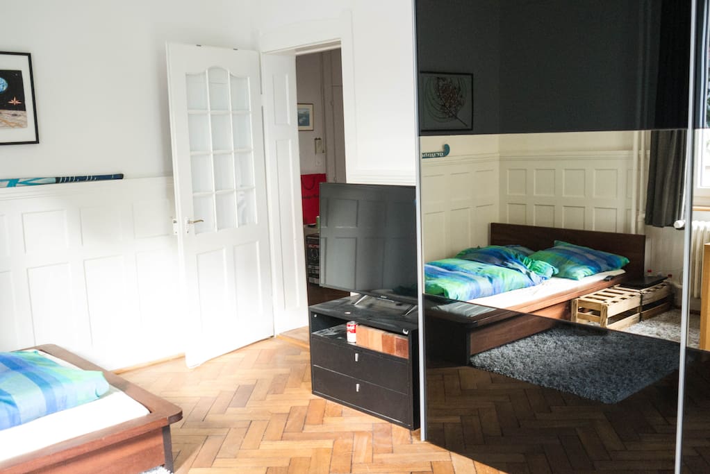 Private room with balcony