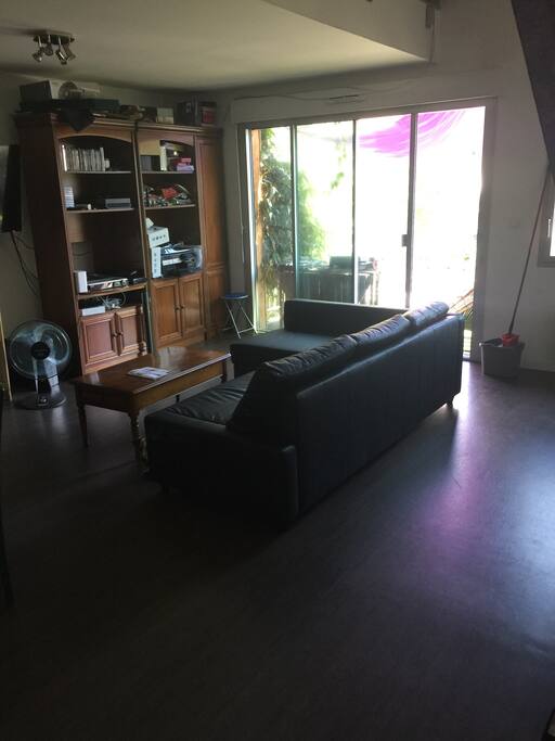 Salon + balcon