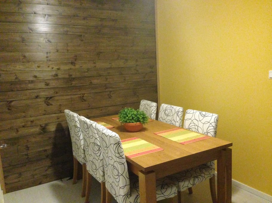 Dining Table with space for 6