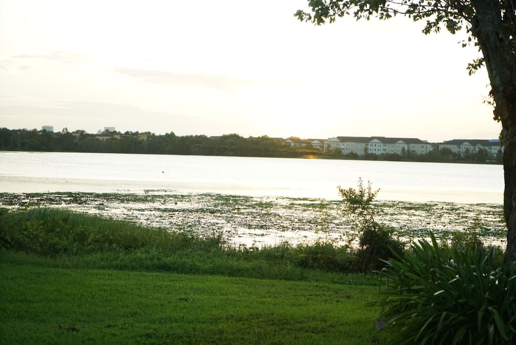 Lakefront house