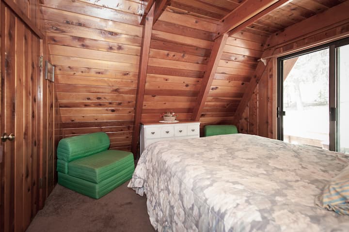 The master bedroom.