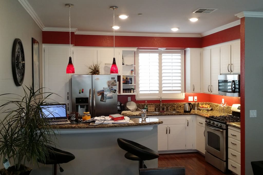Kitchen and bar