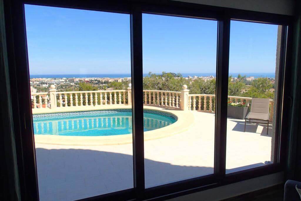 Panoramaschiebefenster Wohnzimmer