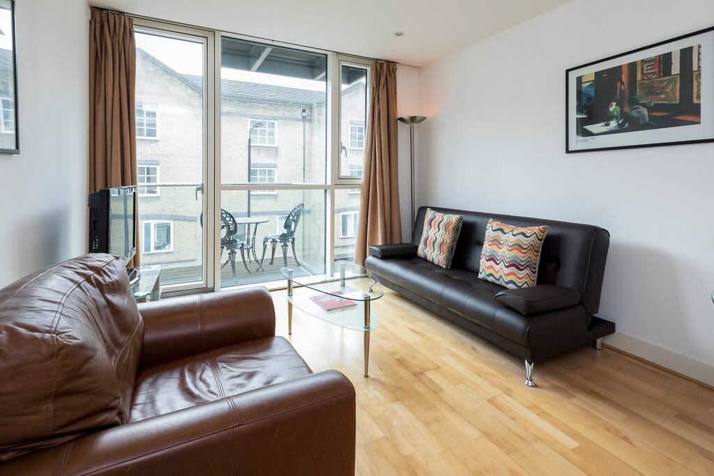 Bright spacious living area