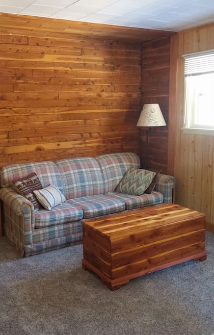Reading cubby located in the Master bedroom with sofa sleeper, especially great for newer families with small children.