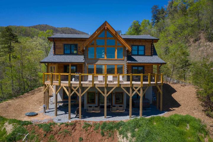 Entire New Custom Log Cabin Hot Tub Billiards View Cabins For