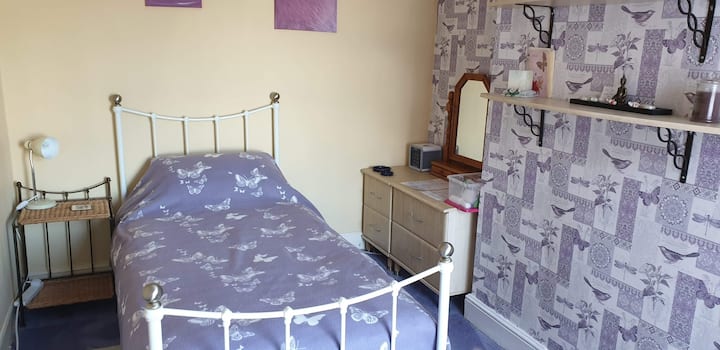 A lovely comfortable single bedroom