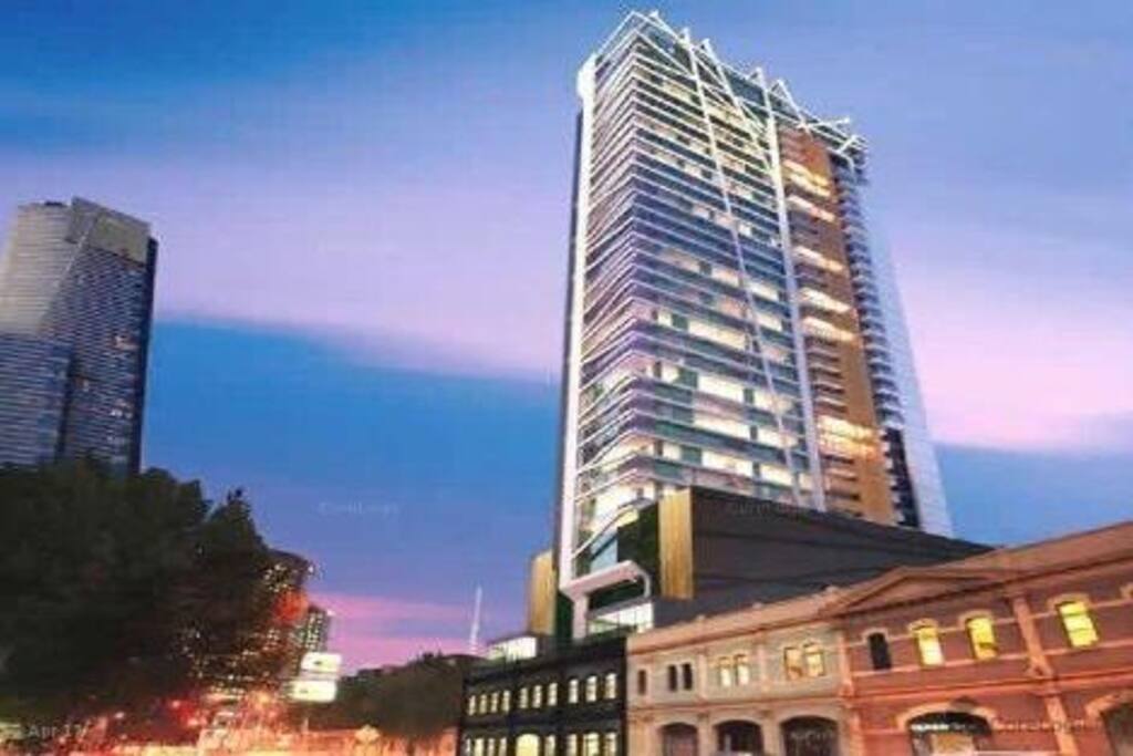 New hotel apartment tower