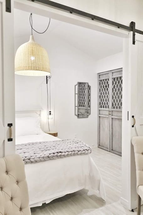 Bedroom with closet