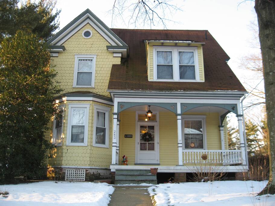 Sweet 1880's Farmhouse modernized for comfort, without loss of charm.