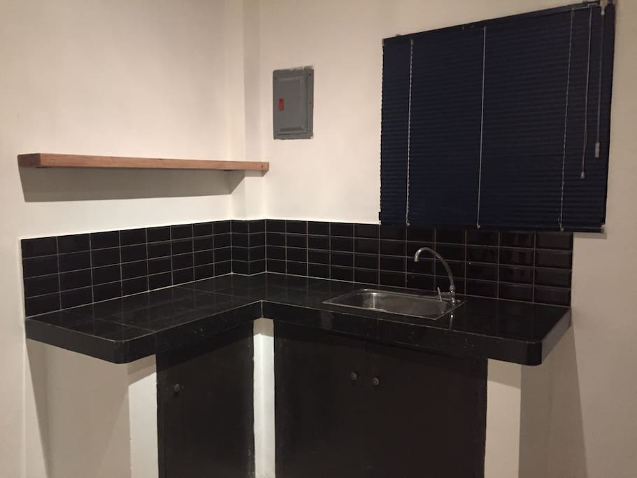 Clean and big enough kitchen space