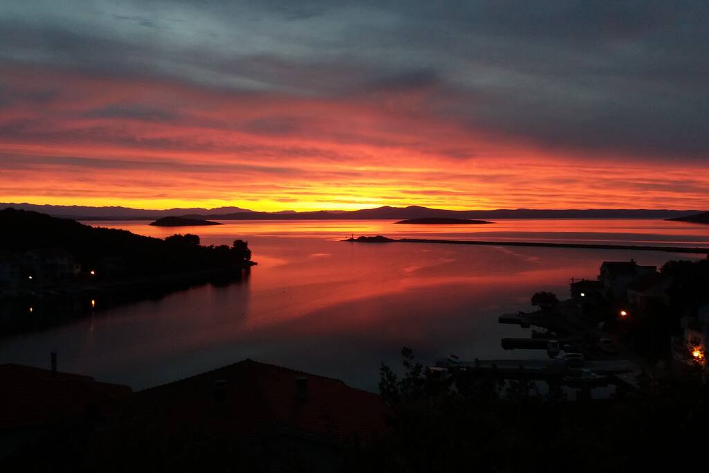 Sunrise from Franica house