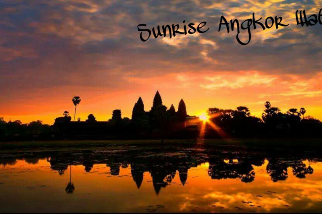 Angkor wat at 5 am