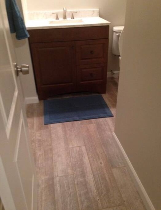 Upstairs bathroom