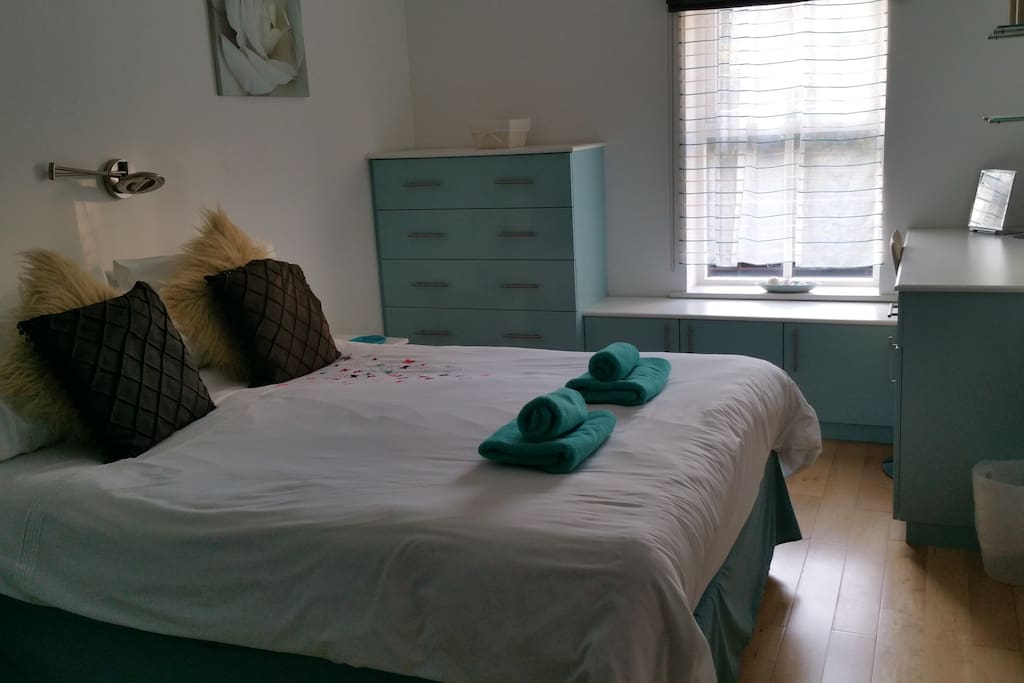 Plenty of storage in bedroom