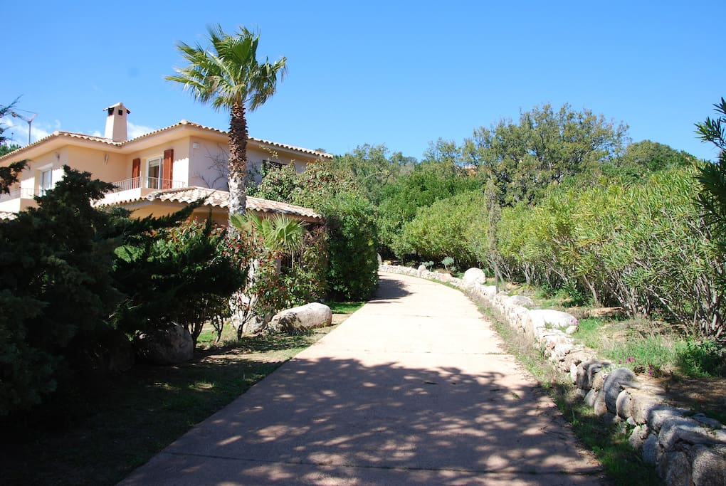 Entrée de la villa