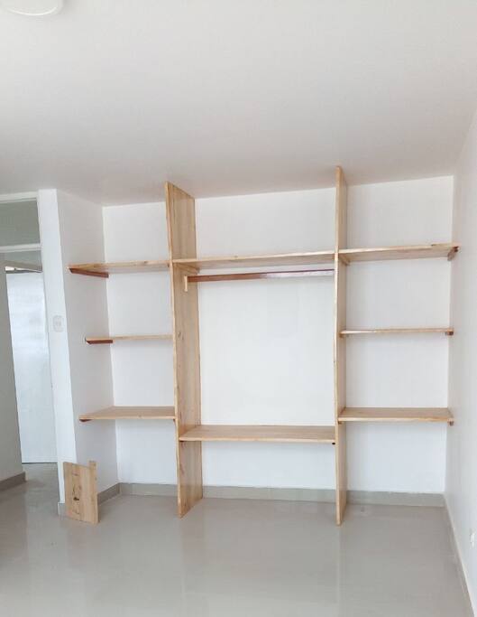 Closet en dormitorios