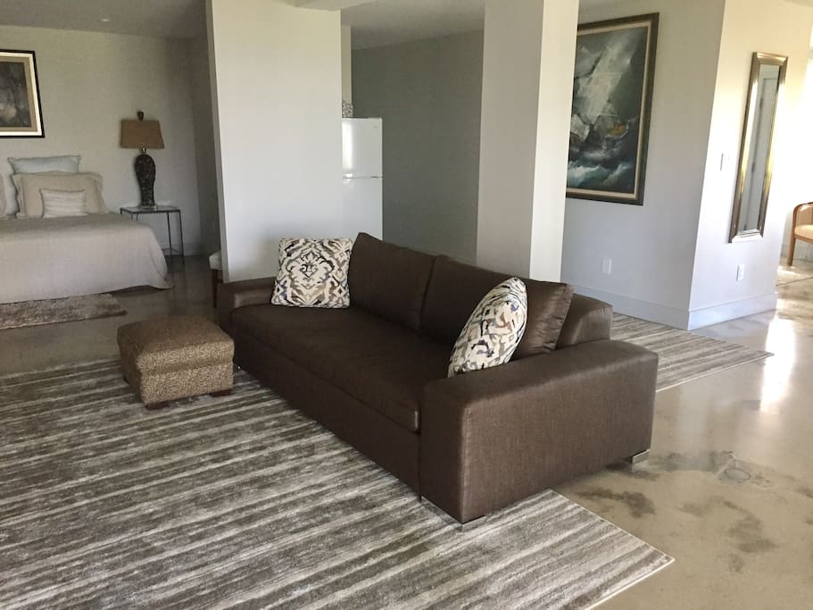 This new sofa replaced love seat you see in multiple pictures