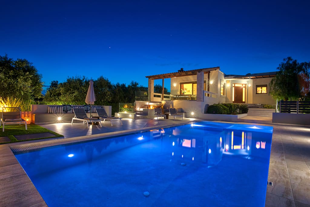 55m2 swimming pool with shallow part for young children