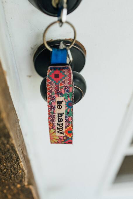 Your key when you come visit!