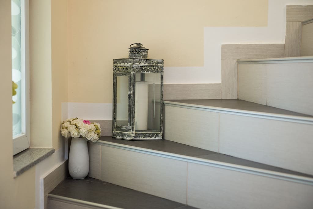 Stairs to bedrooms