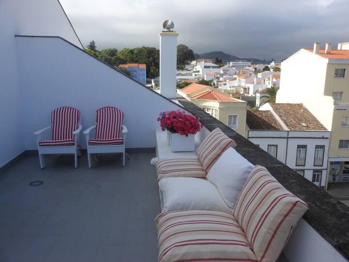 Rooftop apartment Condominiums for Rent in Ponta Delgada, Azores