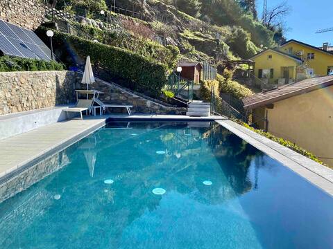 Lake Como Gravedona apartment with lake view
