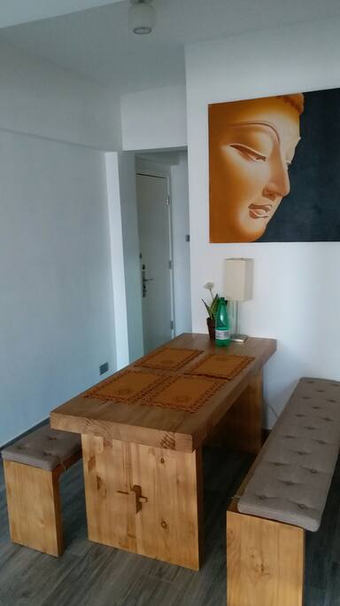 comfy dining area