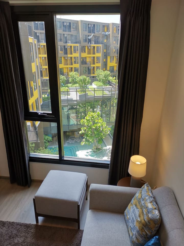 Pool Garden View 1br At The Base Central Phuket - Phuket