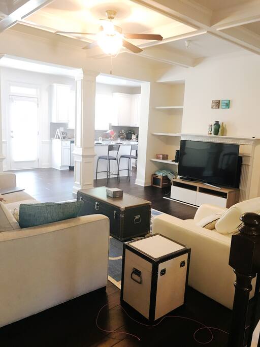 Enjoy relaxing in the shared living room