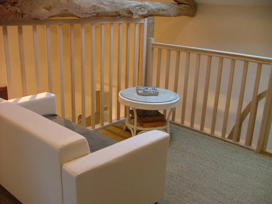 Plenty of unique spaces to relax in.