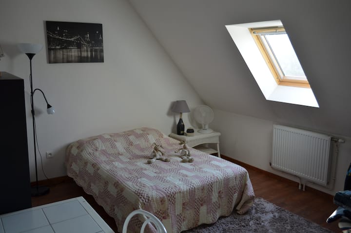 Maison Chambre Lit & Sdb Privée - Bailleul