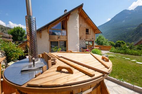 Maison 5mn de Briançon SPA accès handicapé