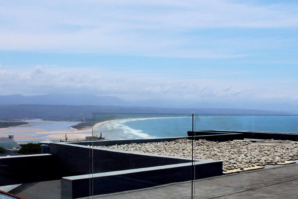View towards Plettenberg Bay and lagoon