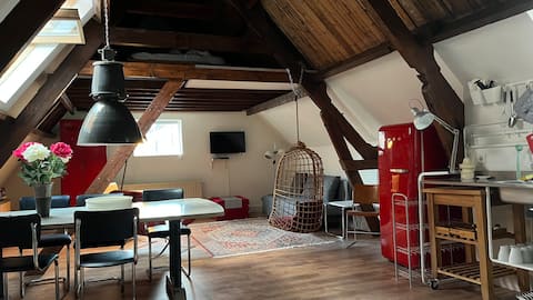 Ap. Penthouse Loft Cathedral View   Free Parking