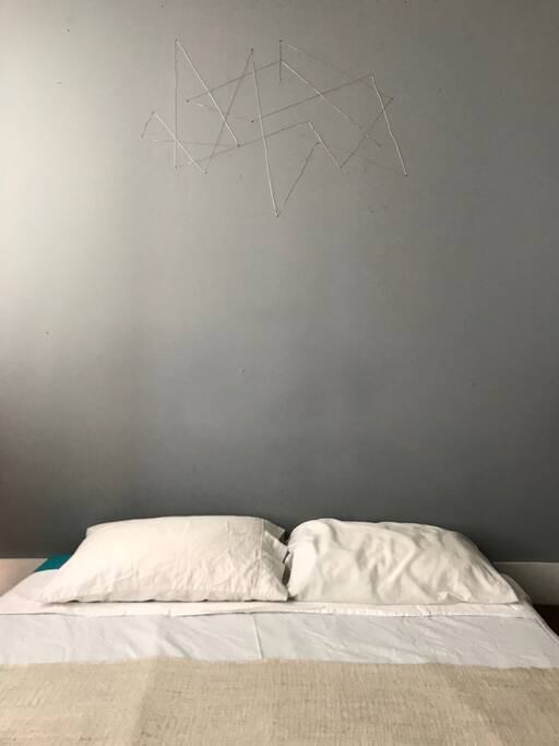 Tranquil bedroom.