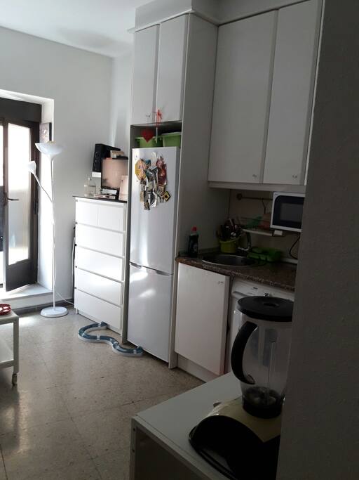salón y cocina